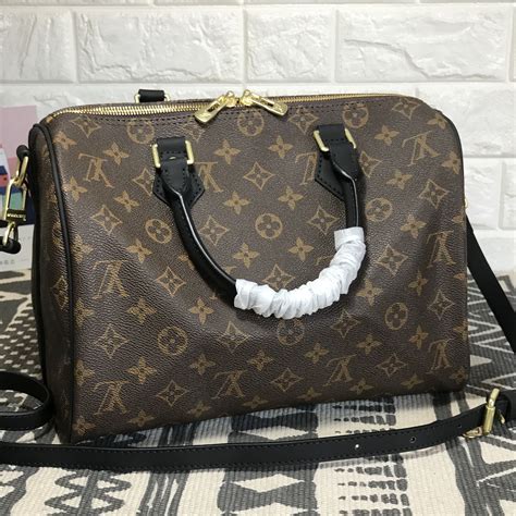 lv speedy 20 monogram|lv speedy 30 with strap.